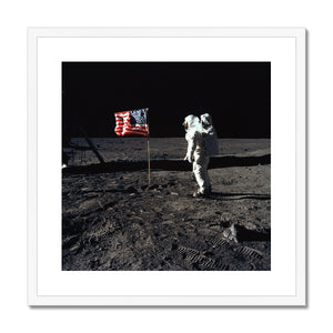 Apollo 11 Moonwalk Framed & Mounted Print