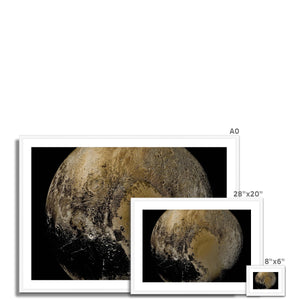 Pluto Framed & Mounted Print