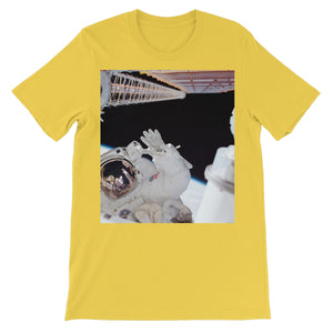 Space Walk Unisex Camiseta de manga corta