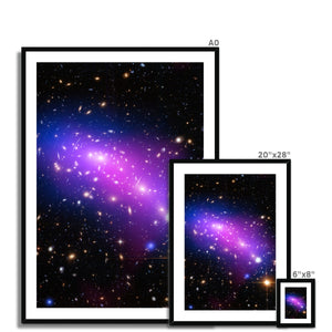 The Frontier Galaxy Cluster Framed & Mounted Print