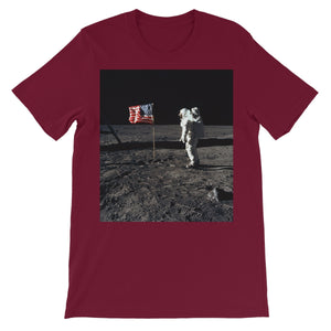 Apollo 11 Moonwalk camiseta unisex de manga corta