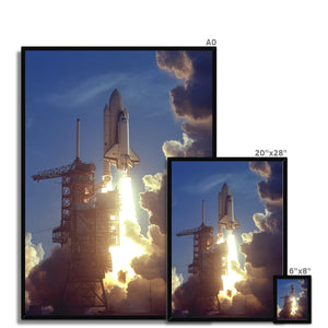 The STS Launch NASA Framed Print