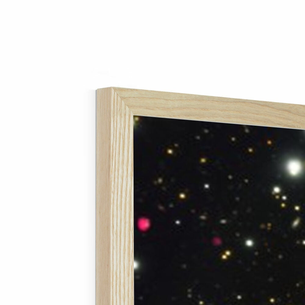 The Galaxy Collision Framed Print