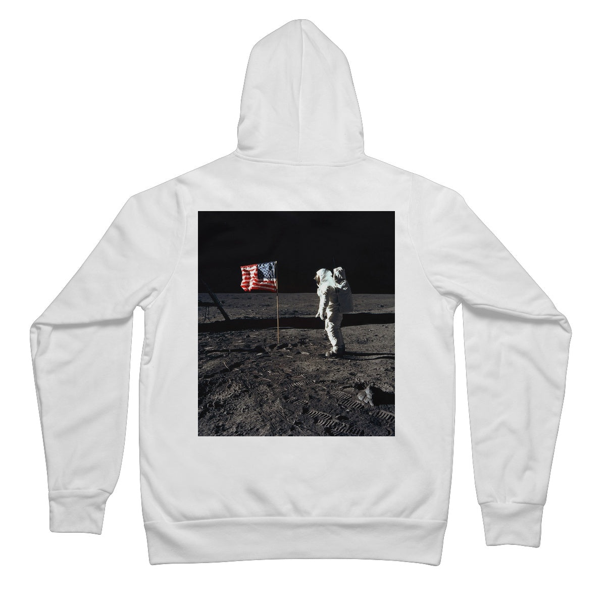 Apollo 11 Moonwalk Unisex Full Zip Hoodie