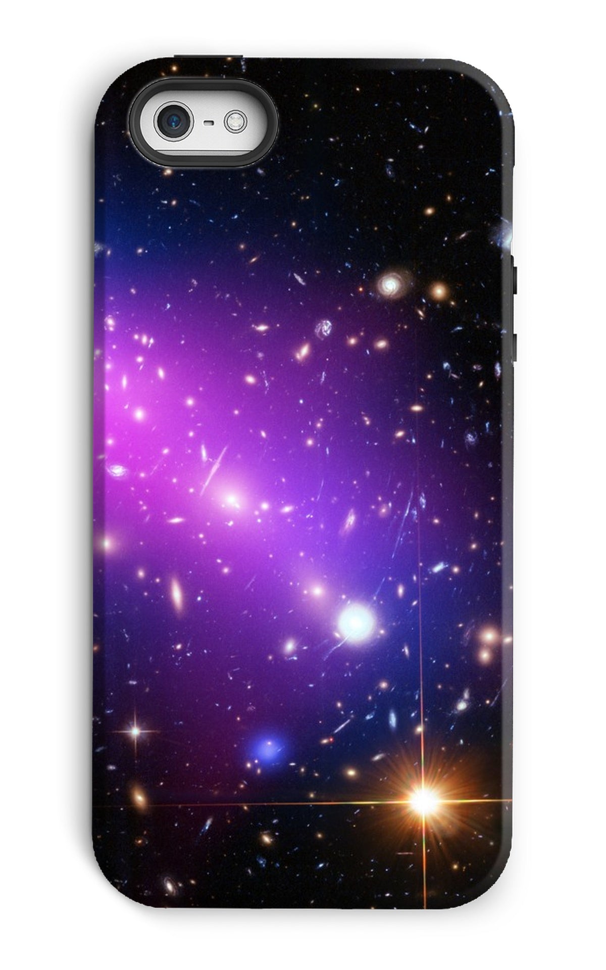 La caja del teléfono frontera Galaxy Cluster