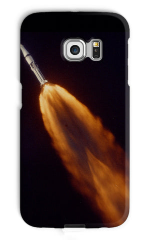 Apollo 7 photographed in flight by ALOTS (68-HC-641) Phone Case