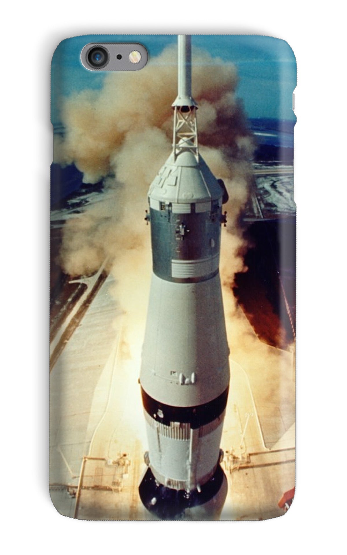 Apollo 11 liftoff: caja del teléfono de la cámara de la torre del lanzamiento