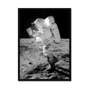 Moon Walk Framed Print