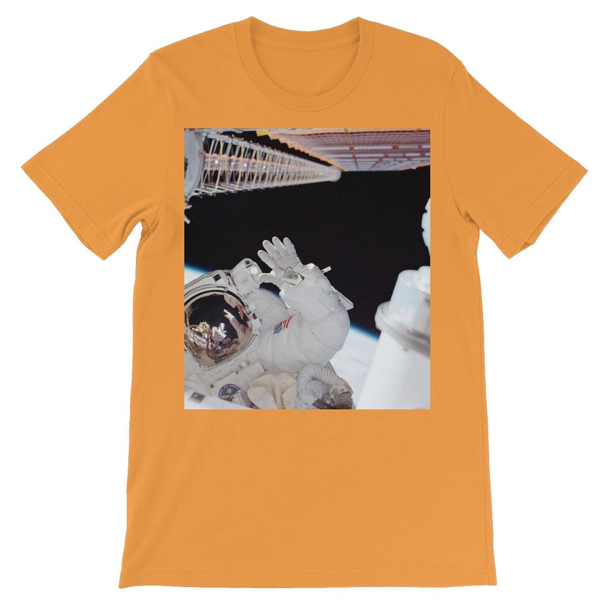 Space Walk Unisex Camiseta de manga corta