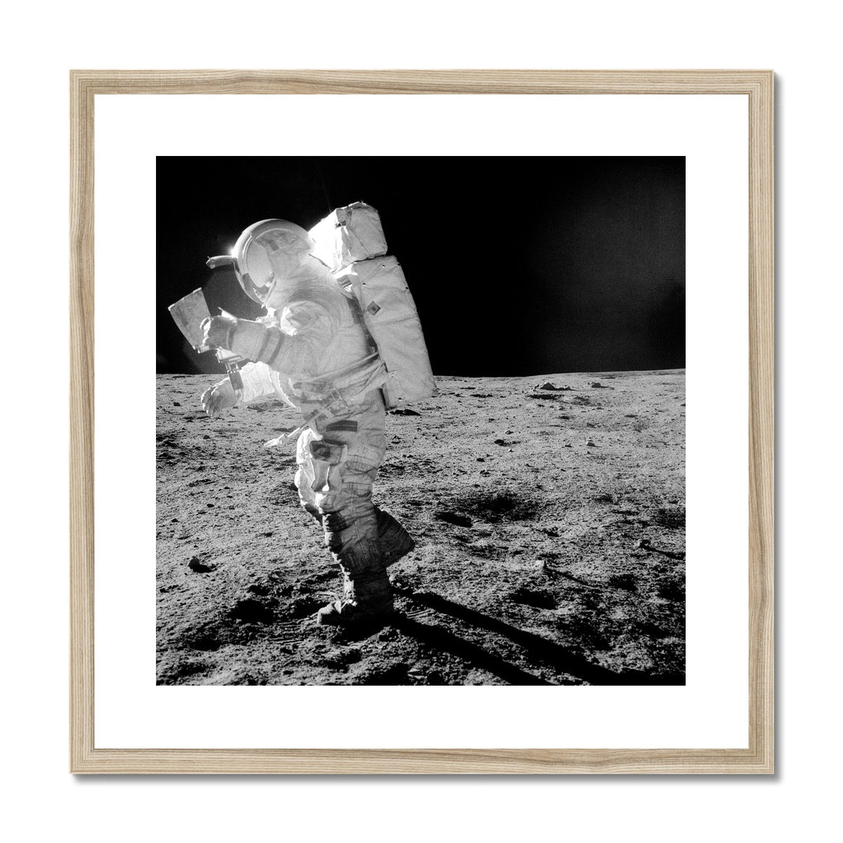 Moon Walk Framed & Mounted Print