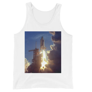 The STS Launch NASA Unisex Jersey Tank Top