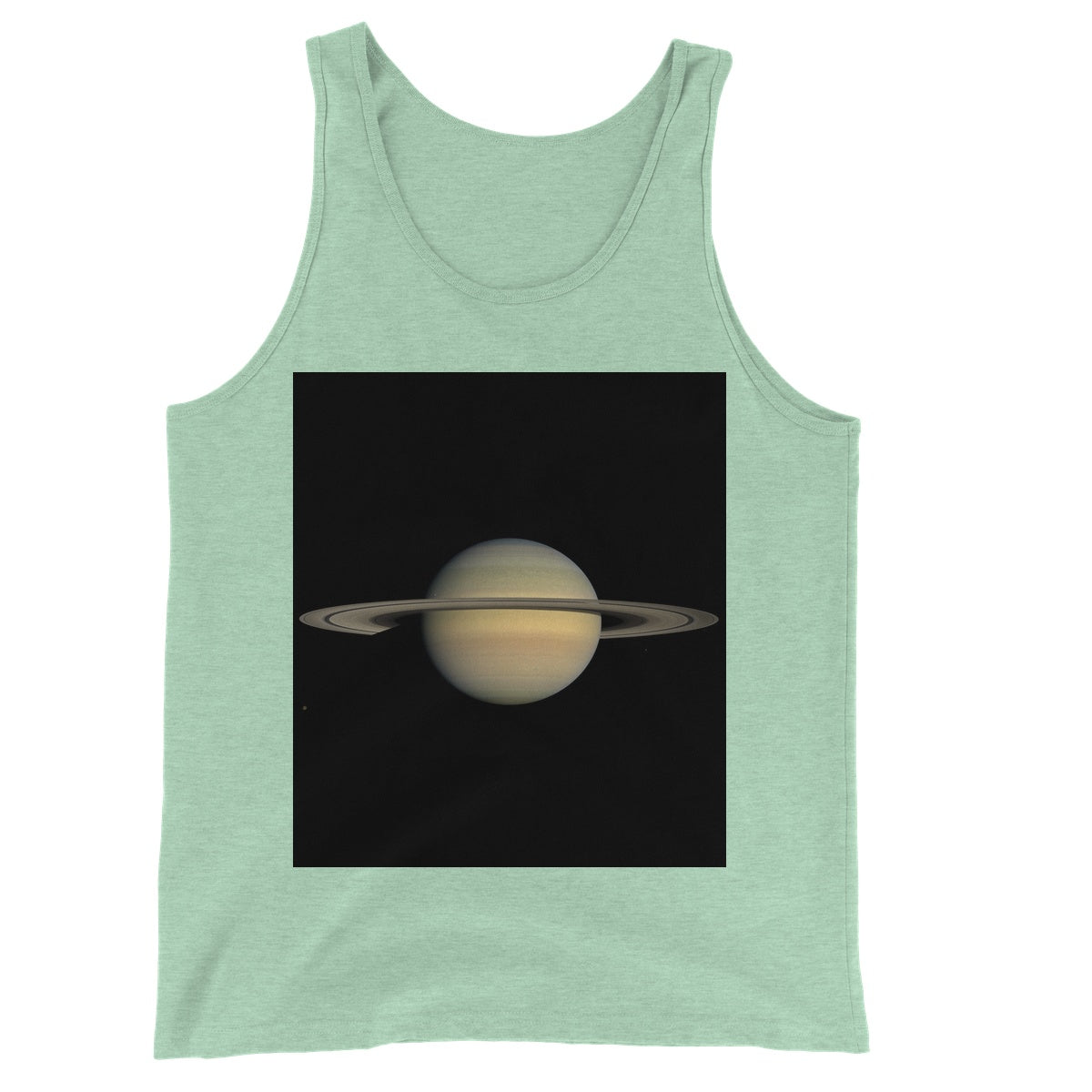 Saturn during Equinox Unisex Jersey Tank Top