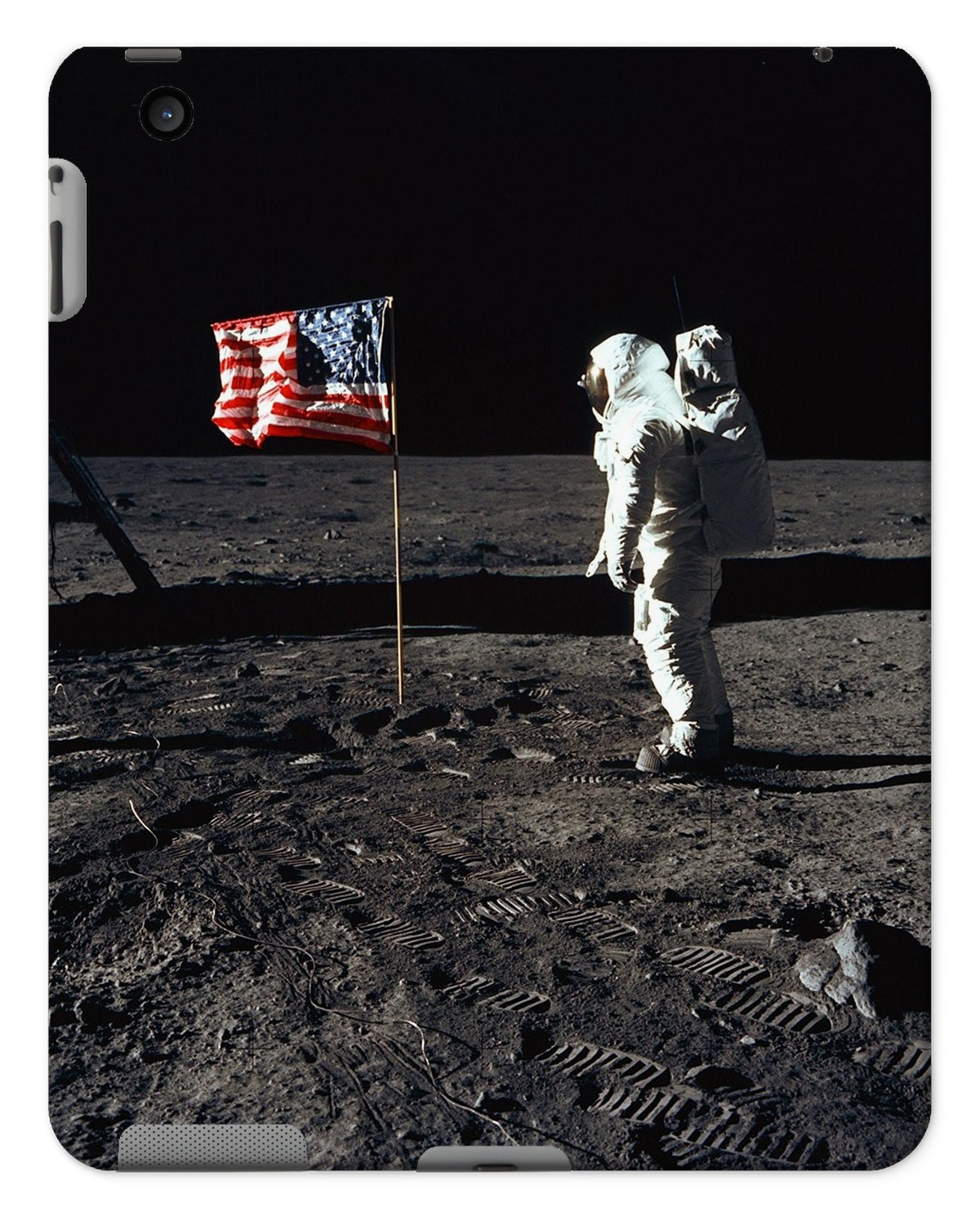 Cajas de la tableta de Apollo 11 Moonwalk