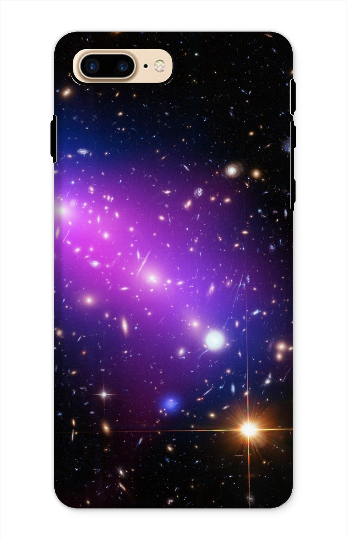 La caja del teléfono frontera Galaxy Cluster