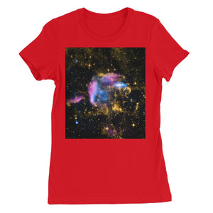 Camiseta favorita de Supernova Debris para mujer