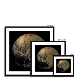 Pluto Framed & Mounted Print