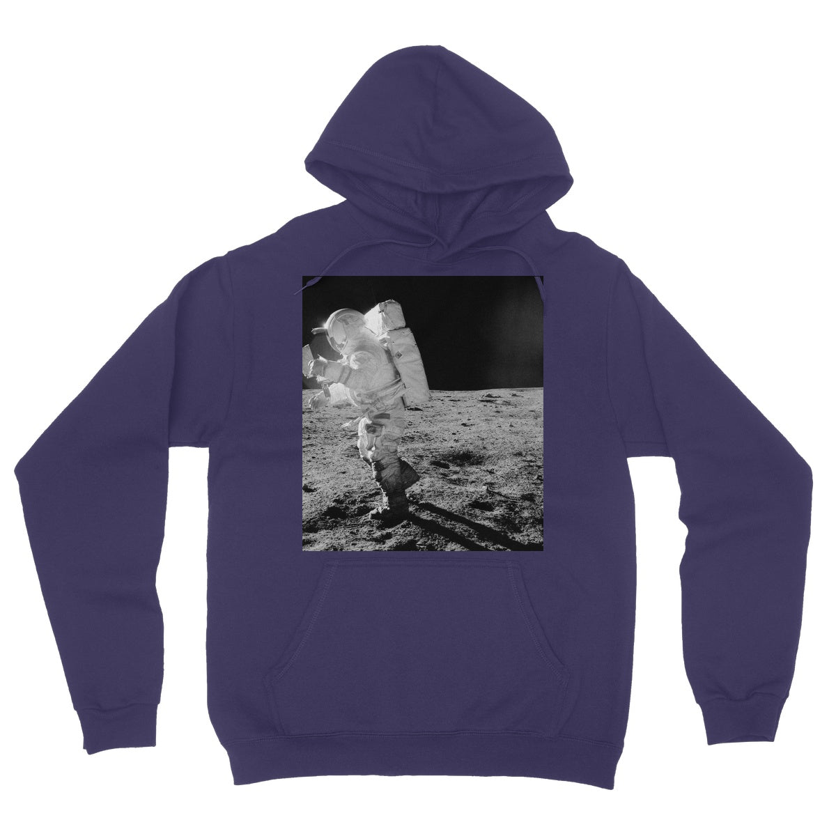 Moon Walk Fleece Pullover Hoodie