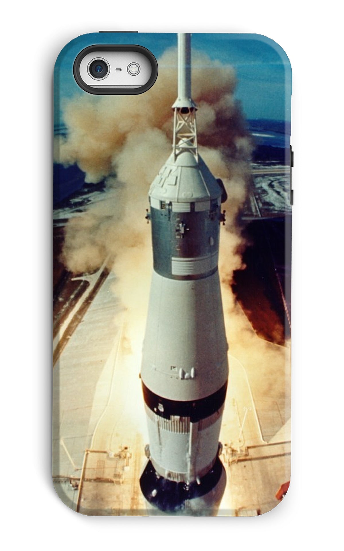 Apollo 11 liftoff: launch tower camera Phone Case