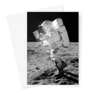 Moon Walk Greeting Card