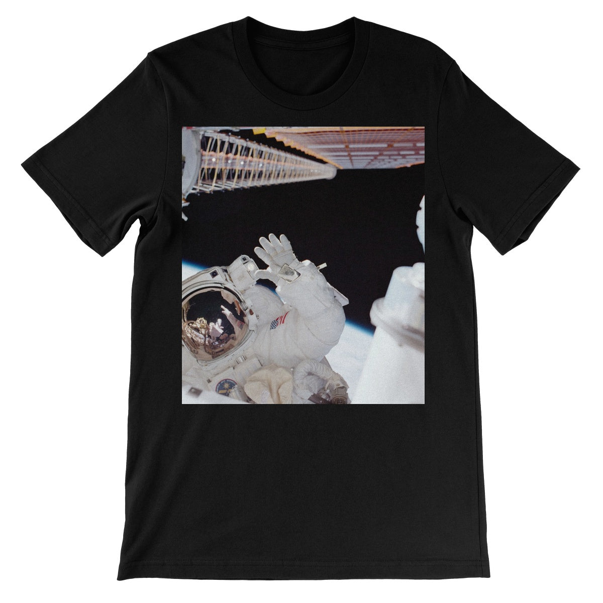 Space Walk Unisex Camiseta de manga corta