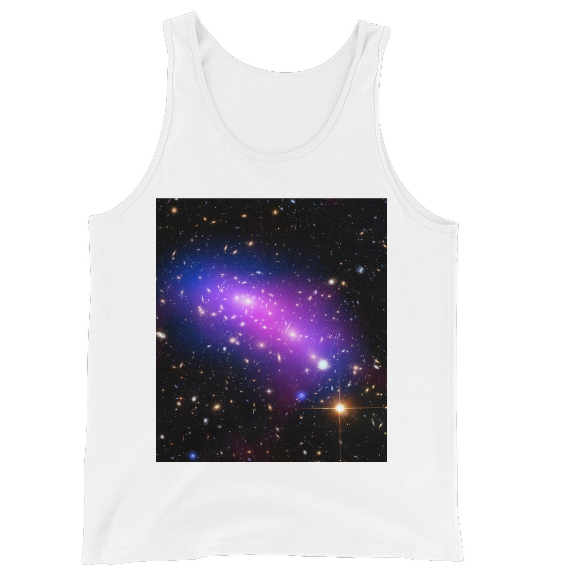 La frontera Galaxy Cluster Unisex Jersey Tank Top