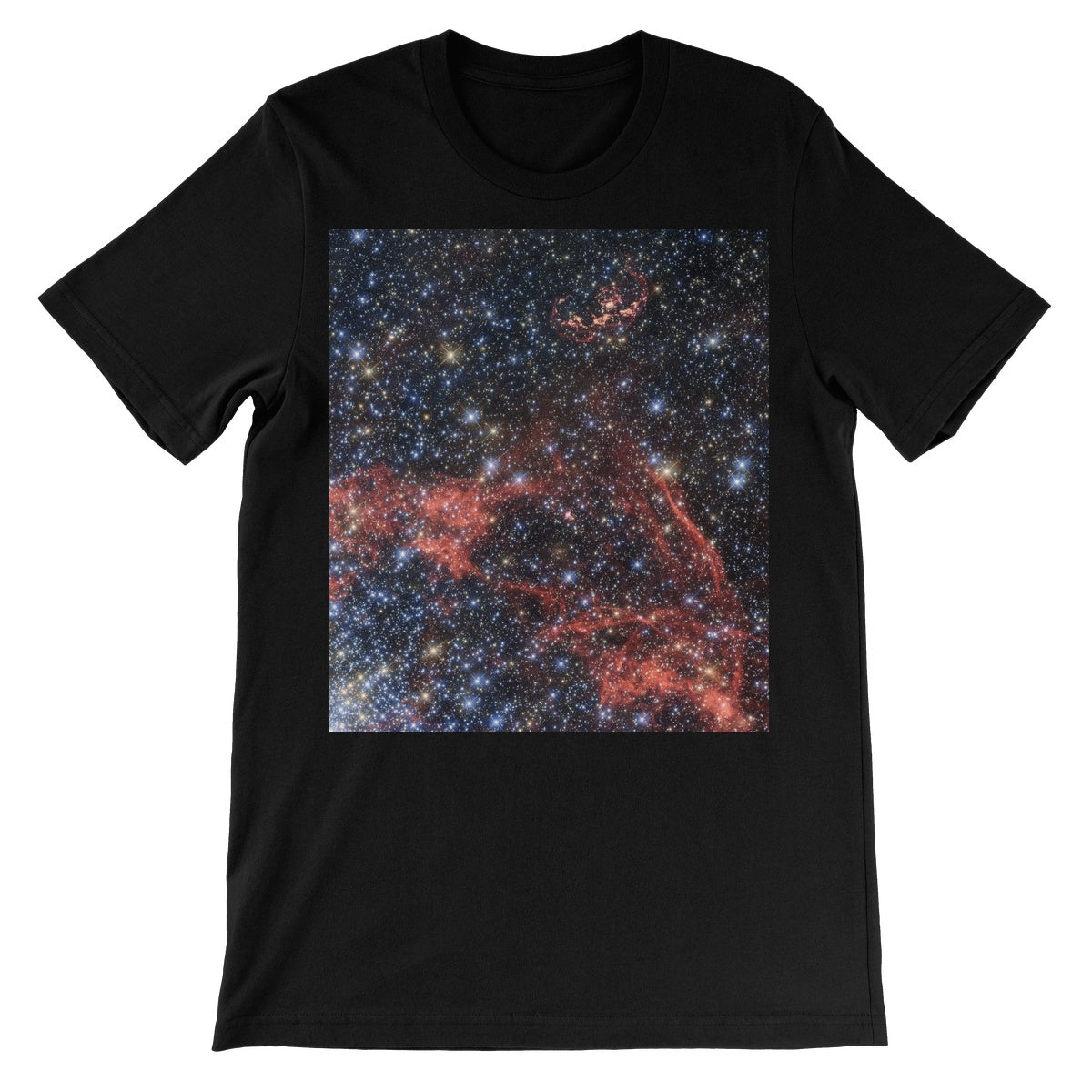 Supernova Remnants Unisex Camiseta de manga corta