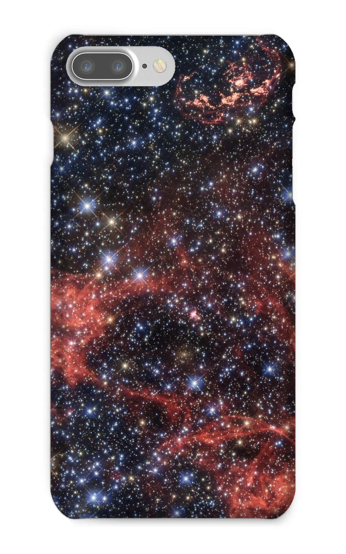 Caja del teléfono de los restos de la supernova