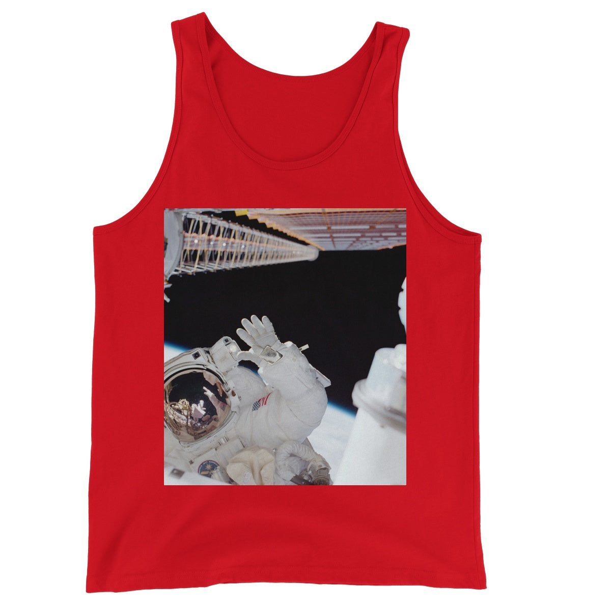 Space Walk Unisex Jersey Tank Top