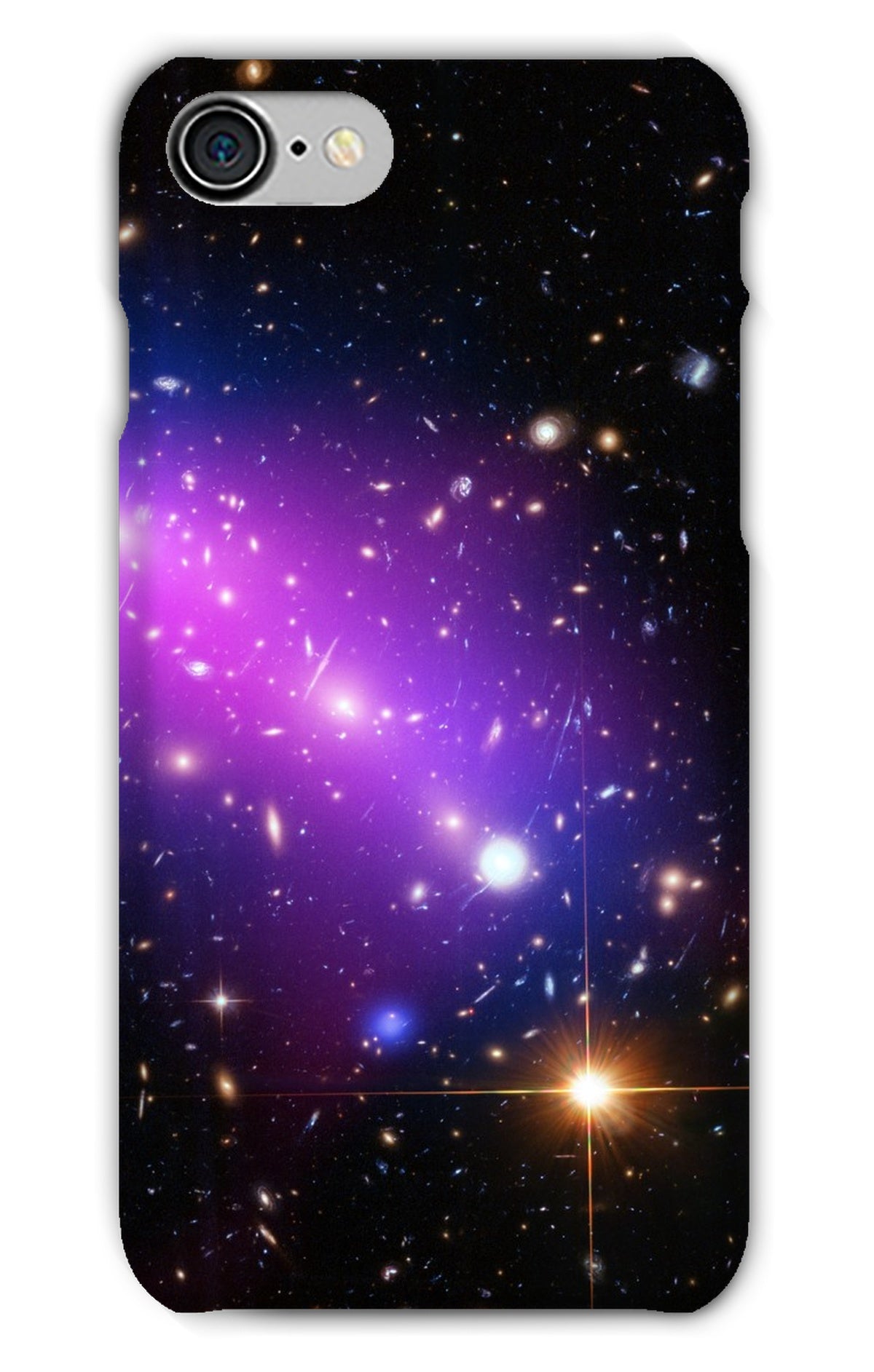 La caja del teléfono frontera Galaxy Cluster