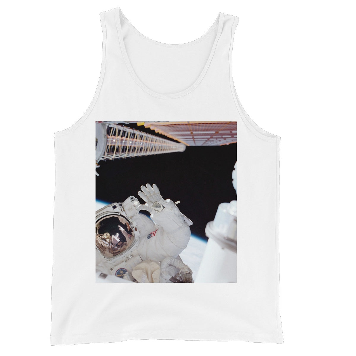 Space Walk Unisex Jersey Tank Top