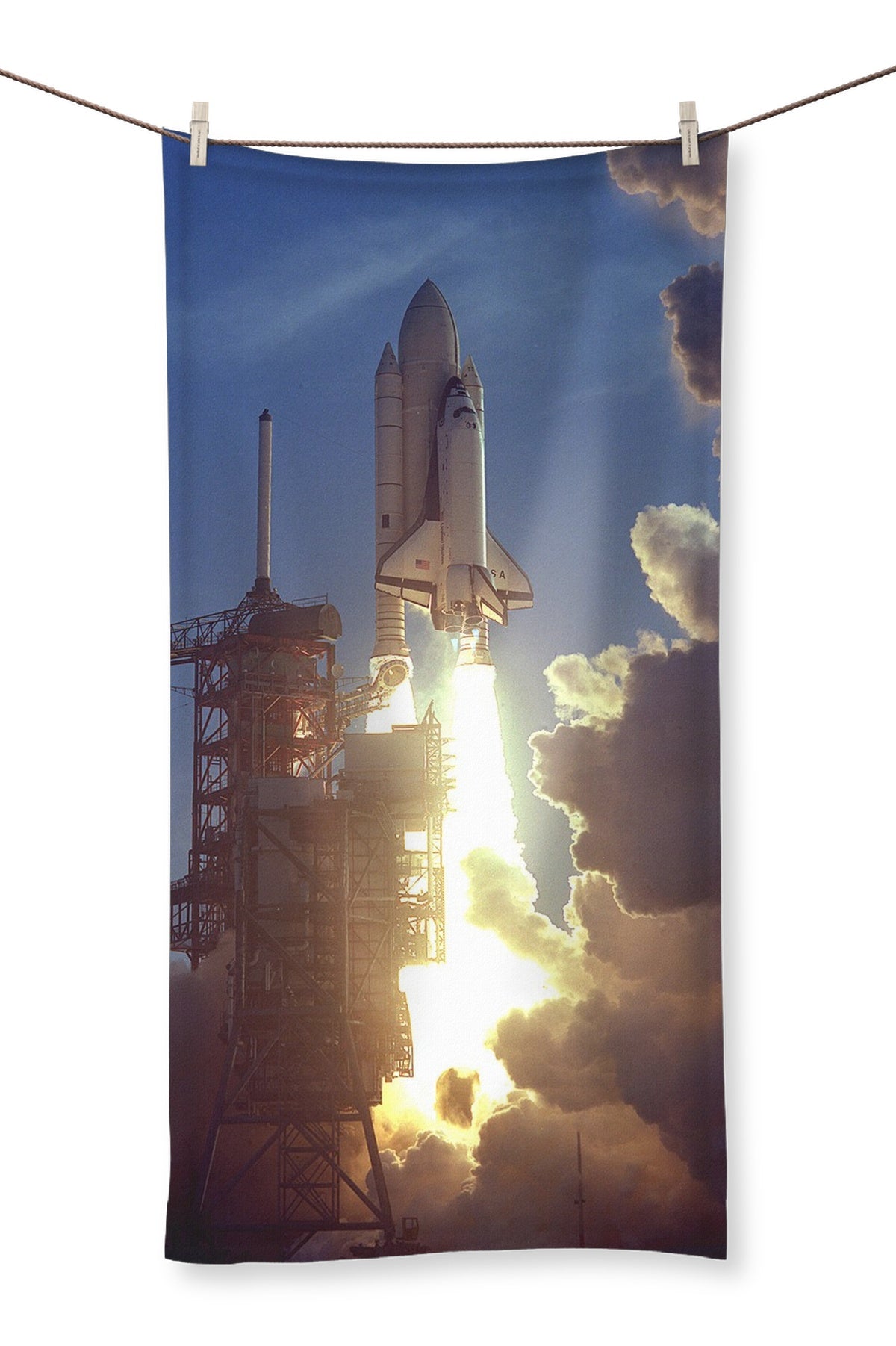 The STS Launch NASA Towel