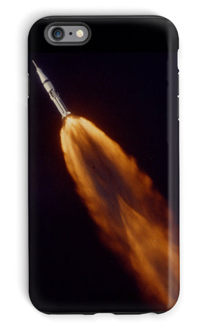 Apollo 7 photographed in flight by ALOTS (68-HC-641) Phone Case