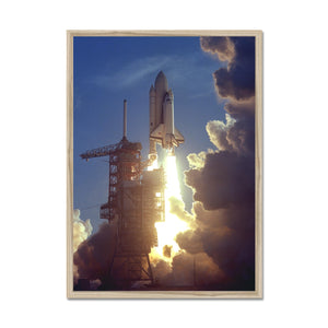 The STS Launch NASA Framed Print