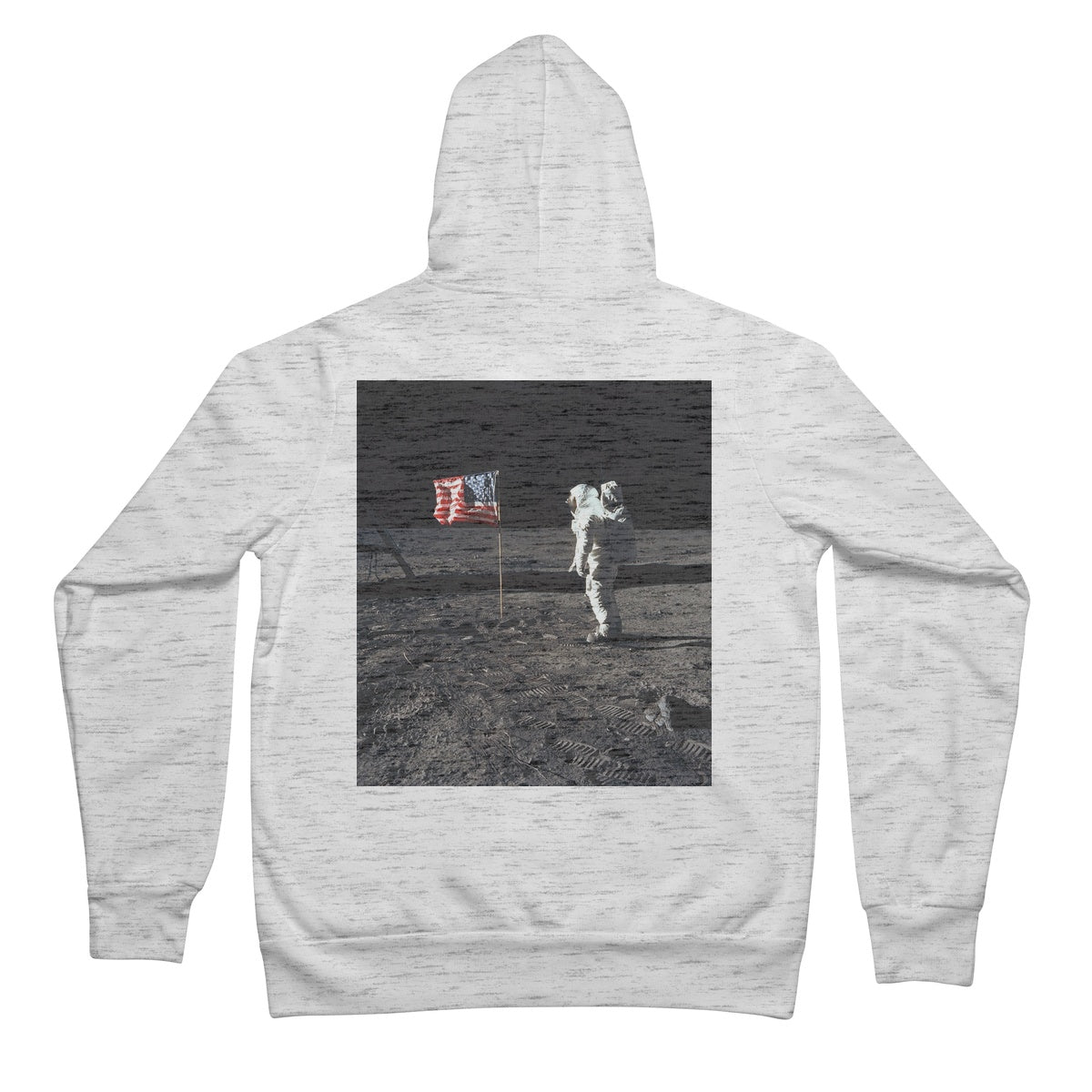 Apollo 11 Moonwalk Unisex Full Zip Hoodie