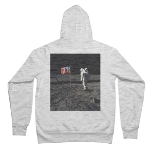 Apollo 11 Moonwalk Unisex Full Zip Hoodie