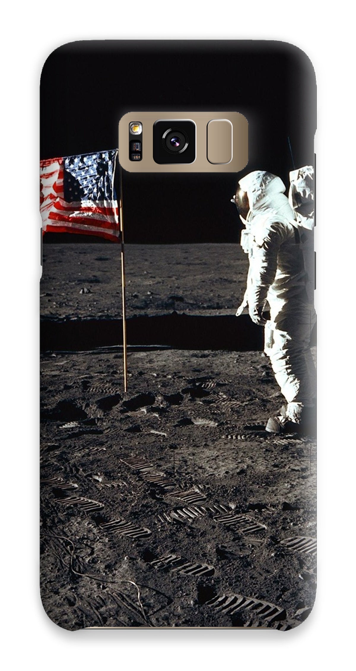 Apollo 11 Moonwalk Phone Case