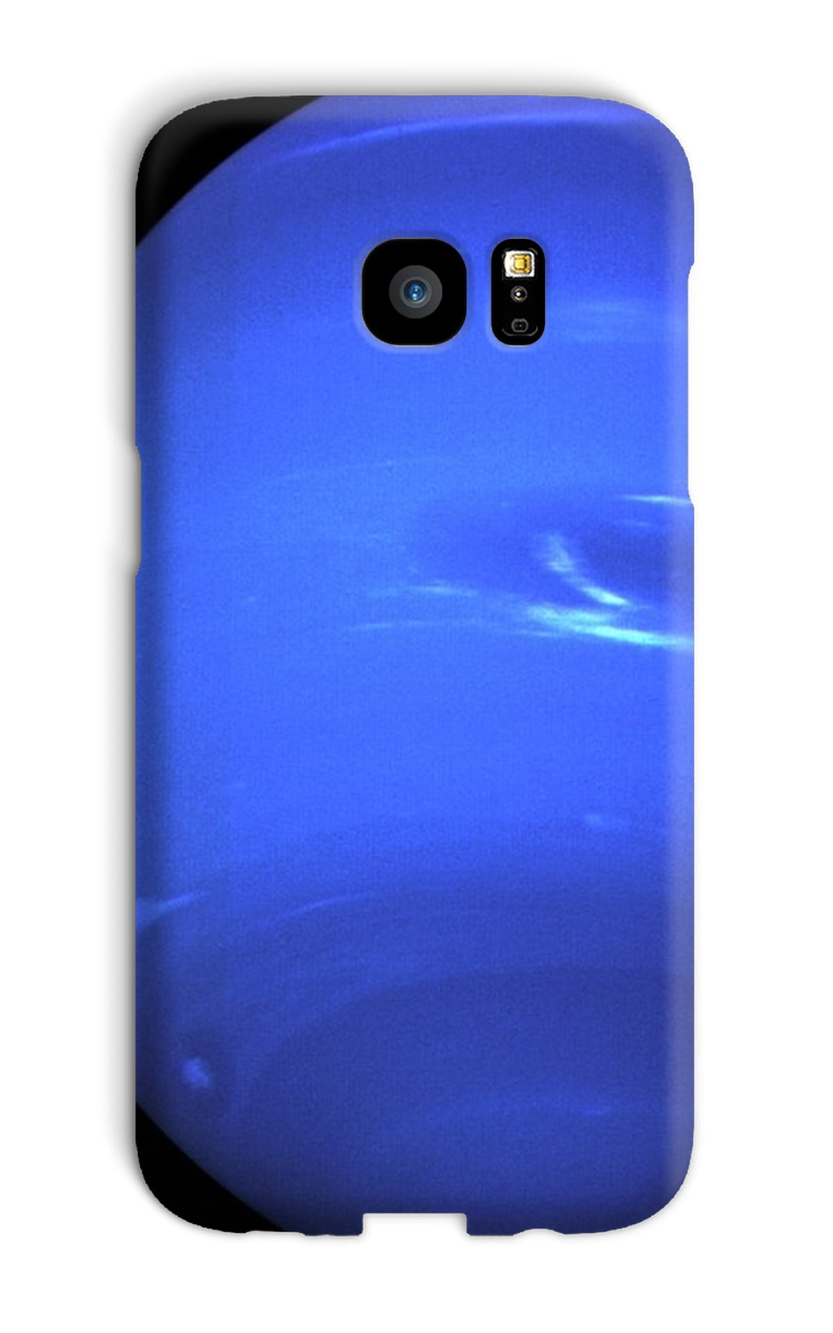 Neptune, Earth size comparison Phone Case