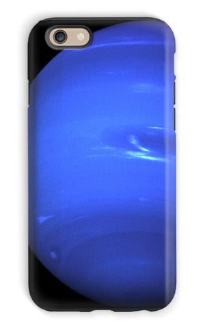 Neptune, Earth size comparison Phone Case