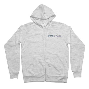 The Frontier Galaxy Cluster Unisex Full Zip Hoodie