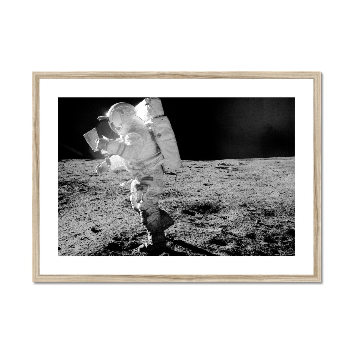 Moon Walk Framed & Mounted Print