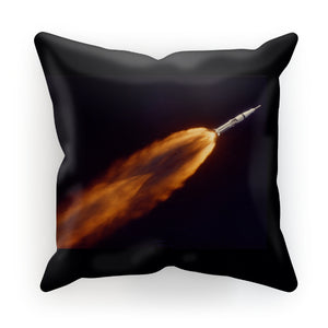 Apollo 7 photographed in flight by ALOTS (68-HC-641) Cushion