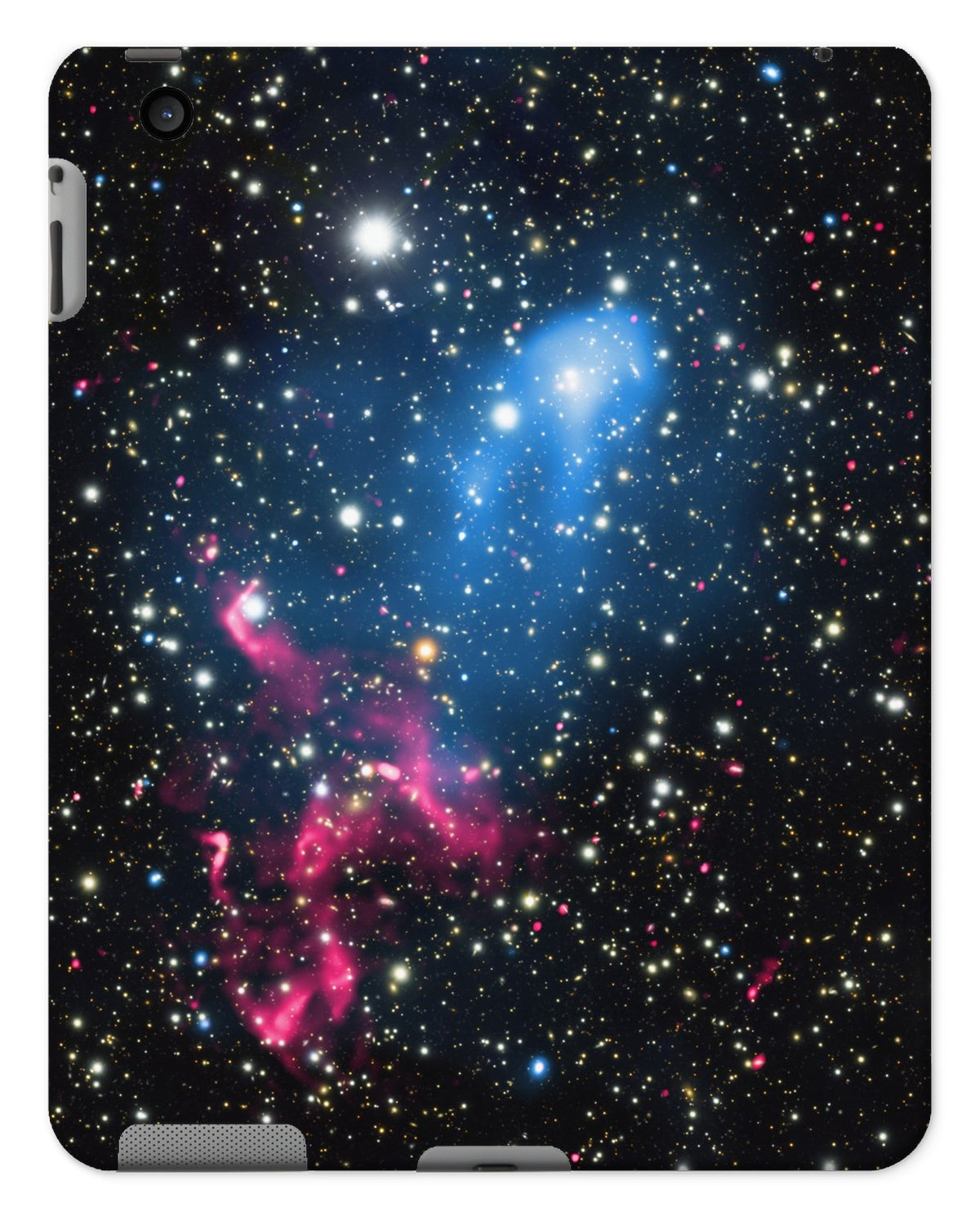 The Galaxy Collision Tablet Cases