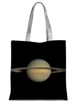 Saturn during Equinox Sublimation Tote Bag