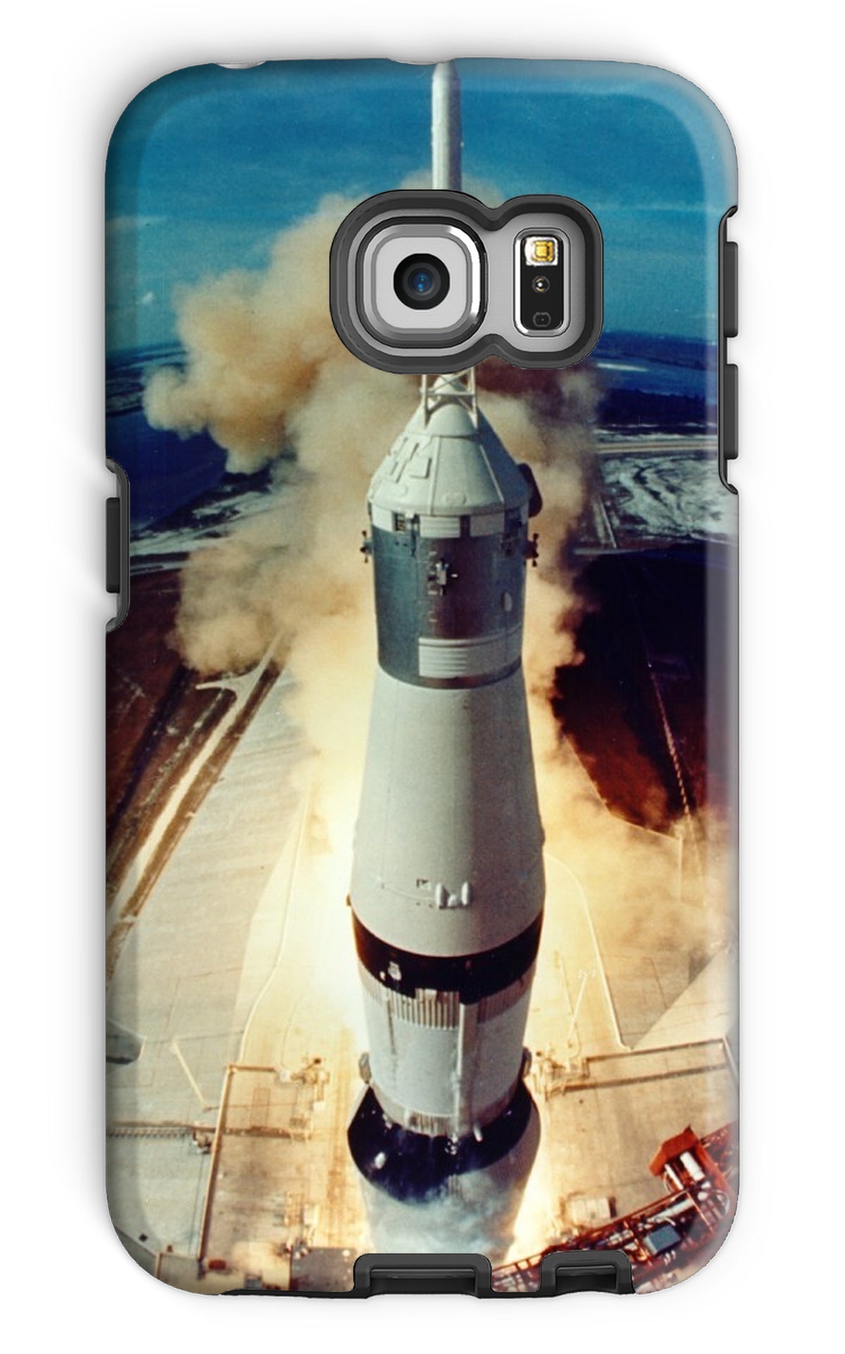 Apollo 11 liftoff: launch tower camera Phone Case