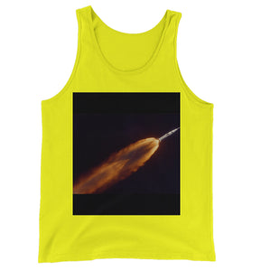 Apollo 7 photographed in flight by ALOTS (68-HC-641) Unisex Jersey Tank Top