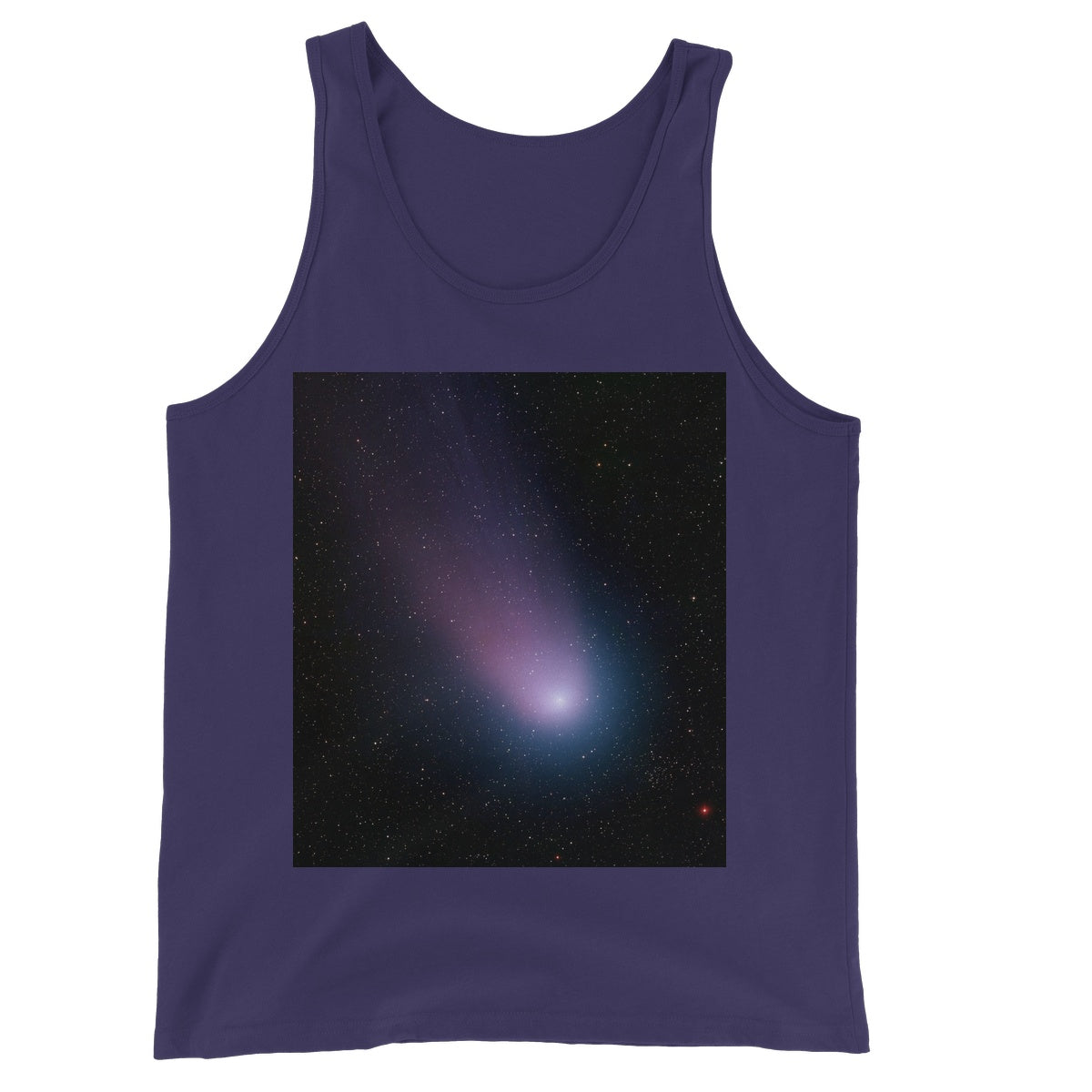 Camiseta sin mangas de jersey unisex Comet