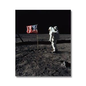 Apollo 11 Moonwalk Canvas