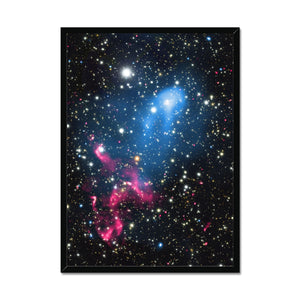 The Galaxy Collision Framed Print