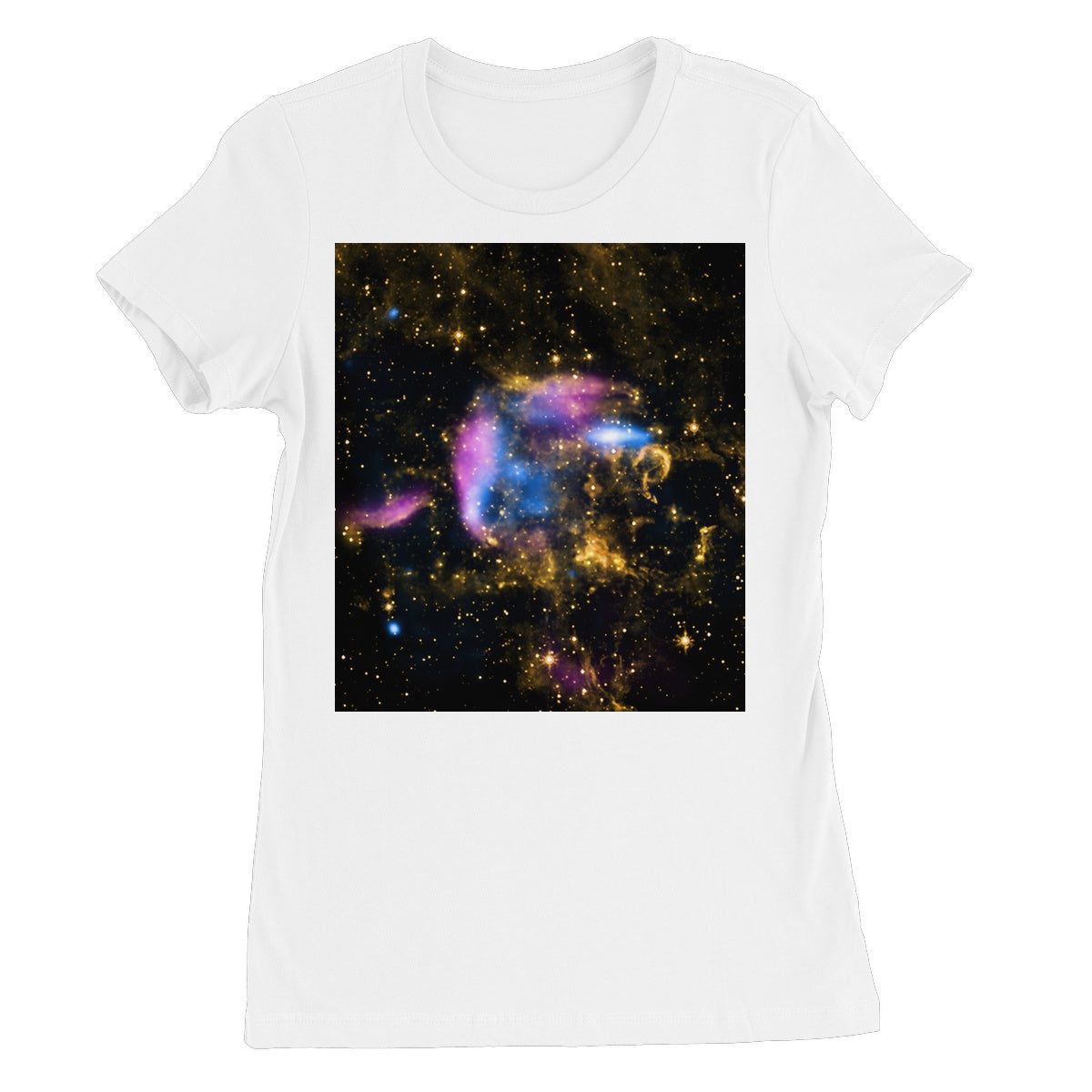 Camiseta favorita de Supernova Debris para mujer