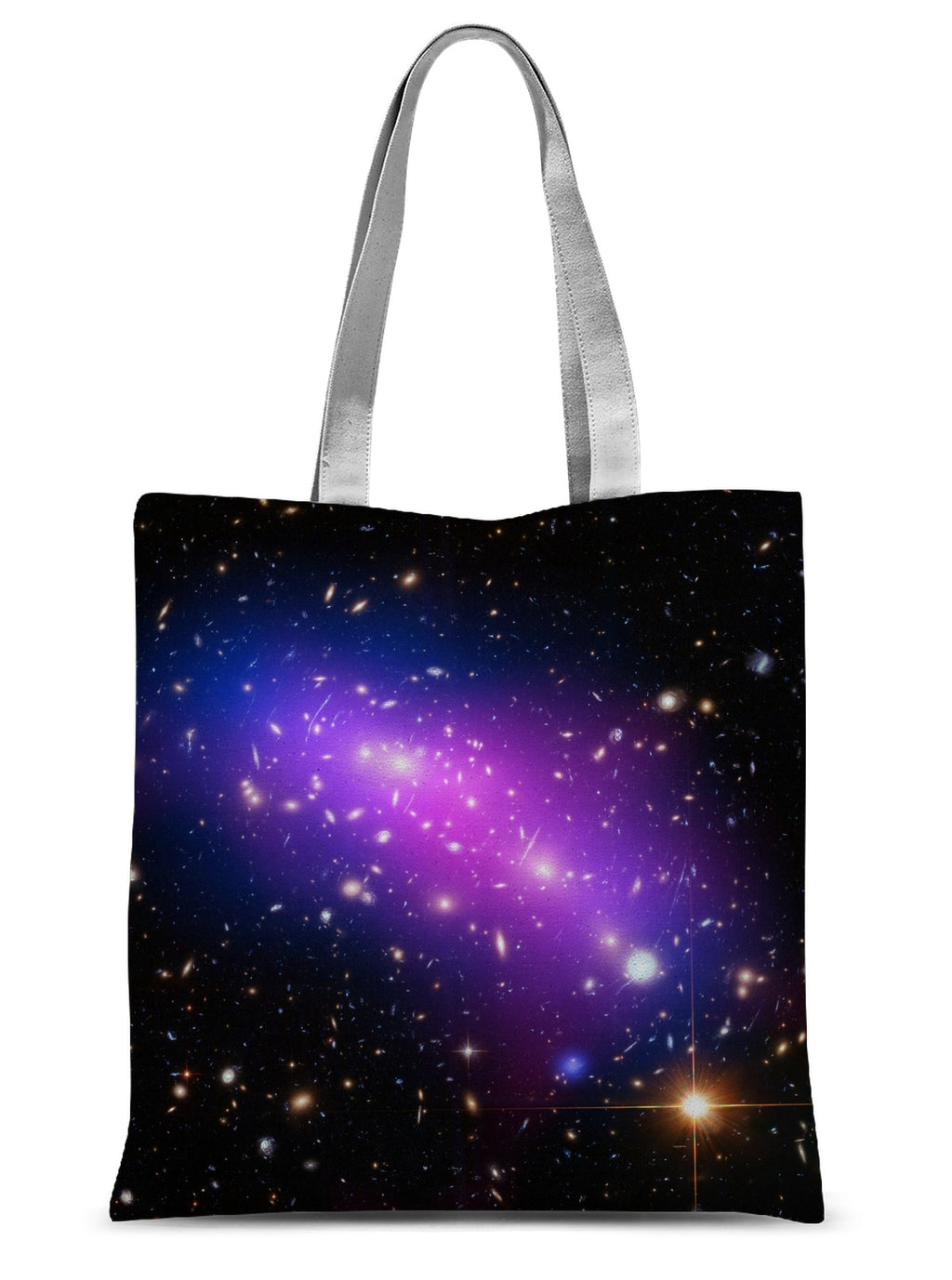 La bolsa de asas de la sublimación del racimo de la galaxia de la frontera